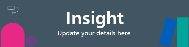 Insight - Update your details here